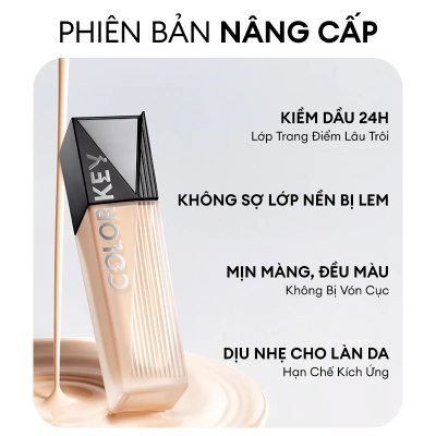 Kem nền Colorkey mịn lì